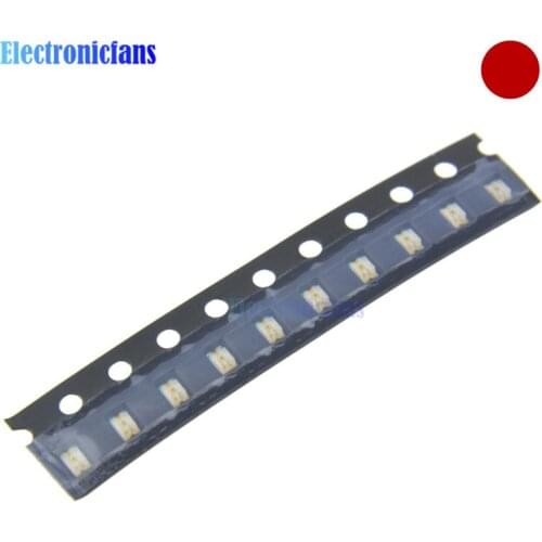 100Pcs RED 0805 SMD SMT Super Bright LED