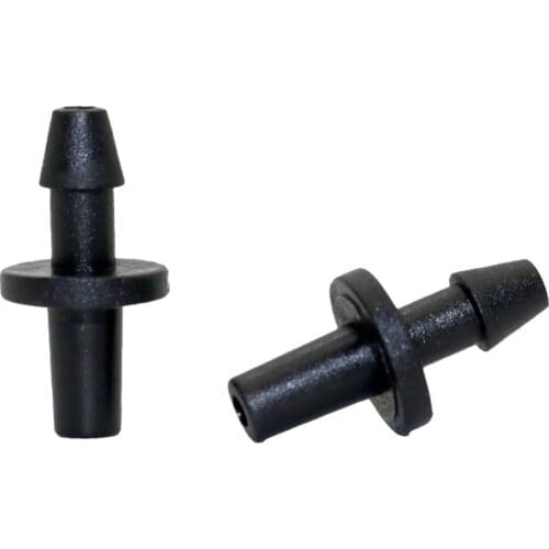 3/5mm Hose Straight Quick Connectors adapter Single Barb Straight Connector Water hose Fittings for micro drip system 50 Pcs