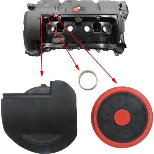 Engine Block Breather Valve Cap Membrane Replace for Mini Cooper 1.6 R55 R56 R57 R58 R59 R60 R61 Peugeot 508 I 1.6 VTi Autoaprts