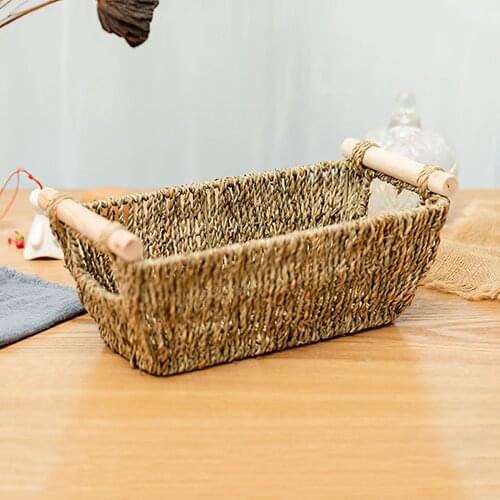 Household goods Dirty clothes basket Storage Holder Nordic woven basket Thick cotton rope woven basket Storage storage basket