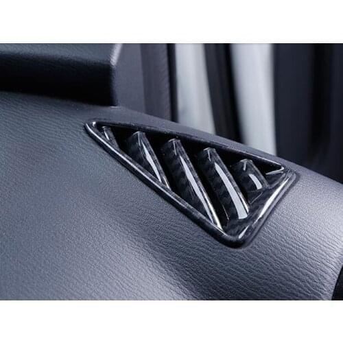 For Mazda CX-3 CX3 2018 2016 2017 2020 Chrome Dashboard Air Vent Trim Cover Bezel Interior Garnish car Accessories