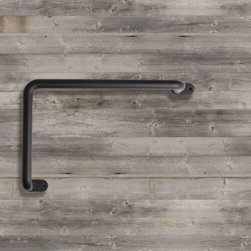 KIN MADE Angled Iron Barn Door Handle