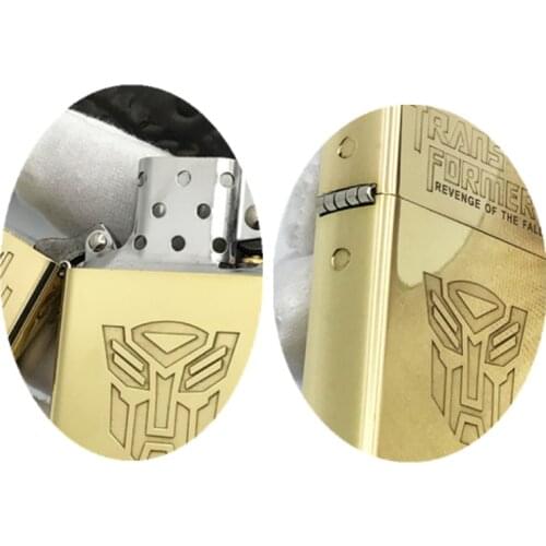 Classic anime Kerosene gasoline petroleum oil cigarette lighter New Windproof Portable outdoor Smoking tool men Collect gift