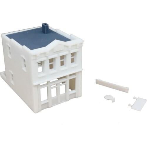 Outland Models Railway Layout Classic 2-Story City Shop Type A 1:87 HO Scale