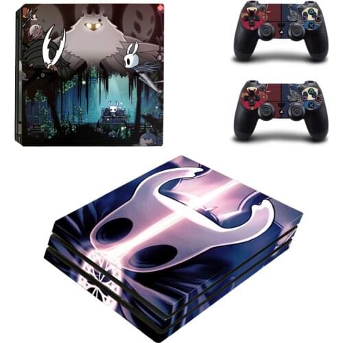 Hollow Knight PS4 Pro Stickers Play station 4 Skin Sticker Decal For PlayStation 4 PS4 Pro Console & Controller Skins Vinyl