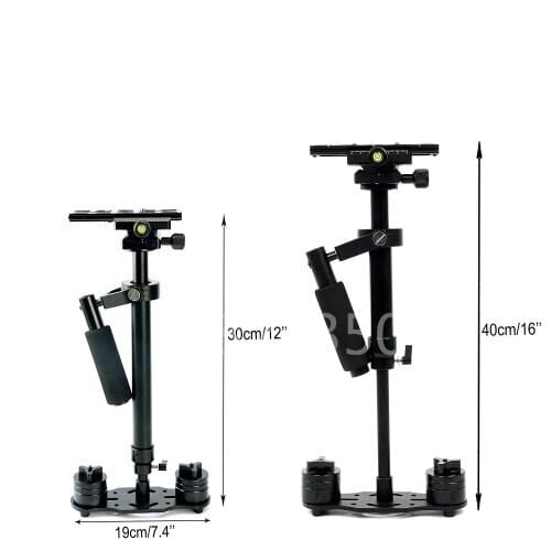 S40 40CM Camera Handheld Stabilizer Steadicam Kit for Video Camcorder DV DSLR Camera US for Iphone 6 7 for GoPro HERO5