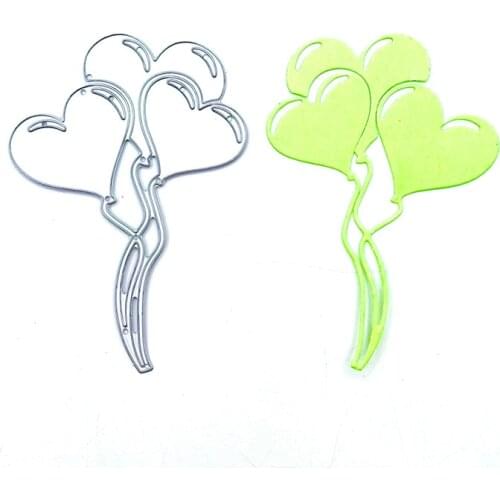 Julyarts 1PCS Heart-Shaped Die Cut Stamps For Scrapbooking Paper Craft Knife Mould Blade Punch Stencils