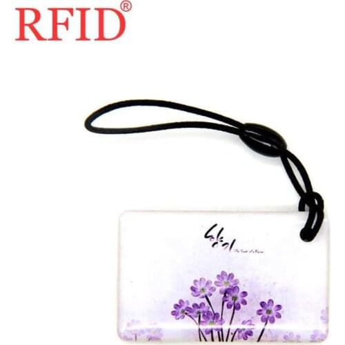 UID S50 1K 13.56Mhz Changeable NFC Card Rewritable Keyfob Copy Clone Waterproof Dropping Glue Token Key Tags For Access Control