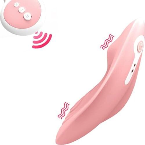 Clitoris Vibrator Silicone Wearable Butterfly Strap On Dildo Sex Toys For Women Masturbation 10 Speed Wireless RC Vibrating Egg