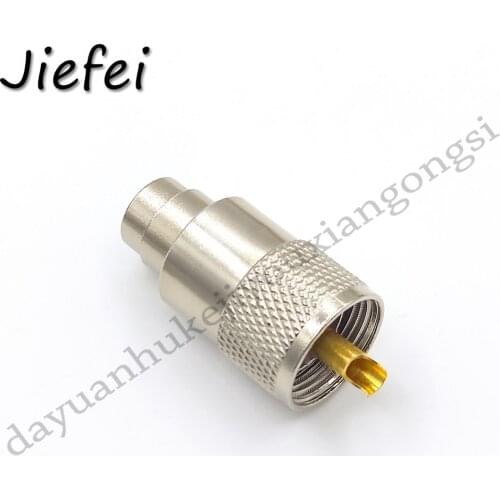 1Pcs UHF PL259 Male Plug Solder Connector for RG8X RG59 RG8 Coax Coaxial Cable
