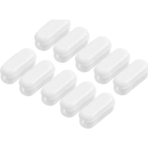 10Pcs 4.5 * 6mm Plastic Bead Buckle Roller Shutter Special Bead Chain Connector For Roman Curtain Pull Cord Repalcement Accesso