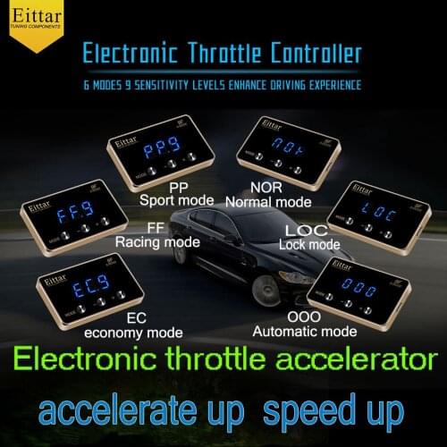 Car 6-MODE 9F Electronic throttle controller accelerator for PREMIO ALLION 2014.10