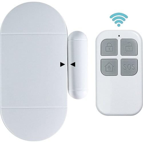 Remote Control Window Door Sensors Oem Alarm Systems Wireless Burglar Home Security Alarm For Elders Kids
