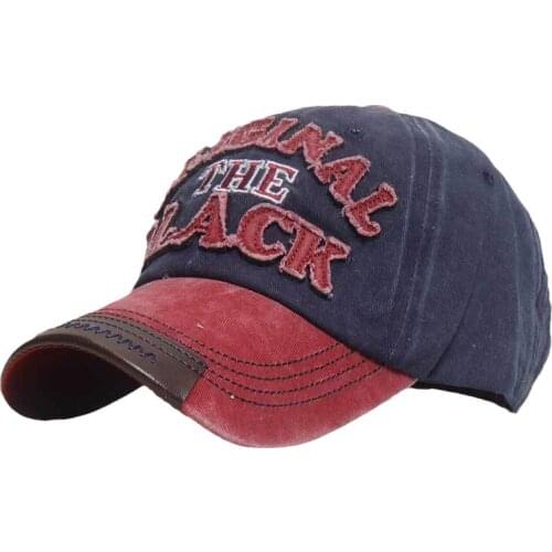 New Cotton Men Baseball Cap for Women Snapback Hat 3D Embroidery Black Letter Bone Caps Gorras Casual Casquette Baseball Hats