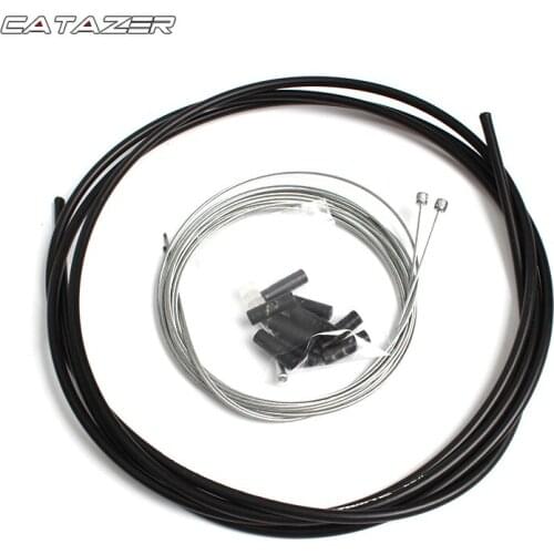Catazer 1 Set of 2.5m and 2m for Bicycle Gear Shifters for MTB Bike Road Bike Folding Bike Shift Line Brake Pipe Cable