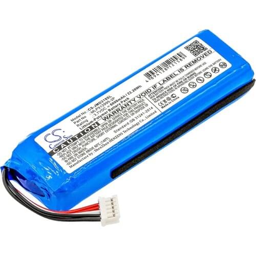 CS 6000mAh / 22.20Wh battery for JBL Charge 2 Plus, Charge 2+ GSP1029102, MLP912995-2P