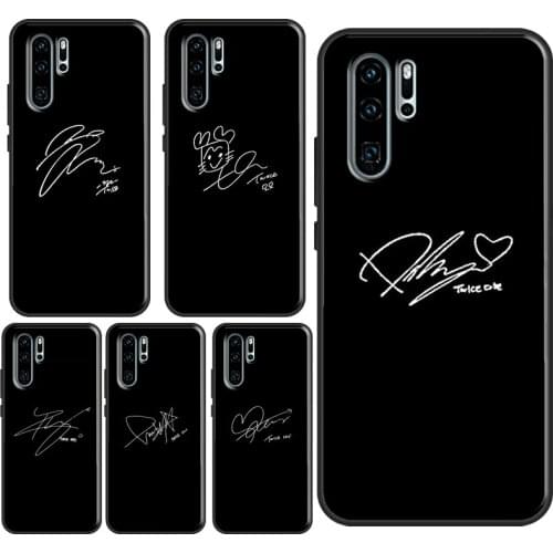Twice Signature Case For Huawei P30 Lite P40 P20 Pro Mate 20 Lite Honor 20 9 8 X 10i P Smart Z Nova 5T