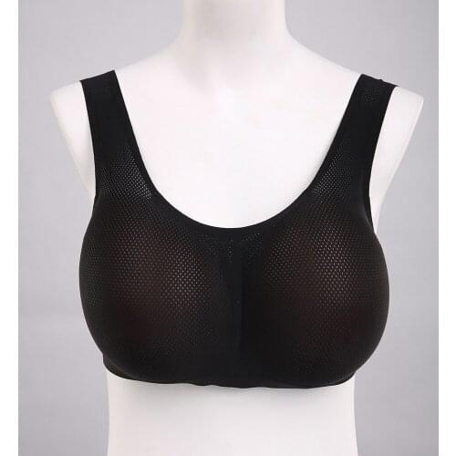 Classic Tear Silicone Breast Forms With One-Pieces Bra Set Crossdressing Bra Fake Boobs Drag Queen Sissy Shemale Silicone Boobs