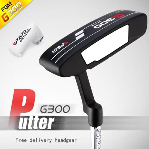 Golf Mens 34"Putter With Cover Classic New PGM Clubs Putter Stainless Steel Zinc Alloy Beginner Driver Club Exercise