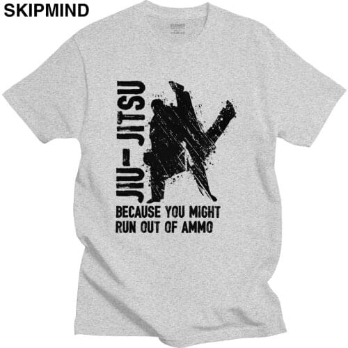 Cool Mens Brazilian Jiu Jitsu T Shirt Short Sleeve Soft Cotton Tee Crew Neck Summer BJJ T-shirt Mixed Martial Arts Tshirt Gift