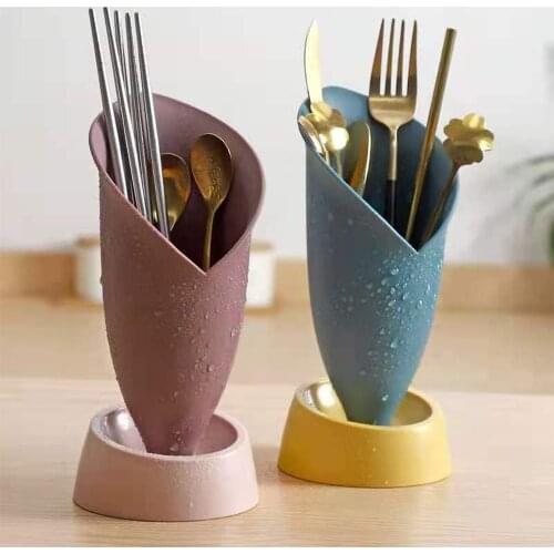 Kitchen Chopstick Holder Storage Box Kitchen Storage Box Multi-Function Chopstick Cage Drainage Chopstick Cage Storage Box