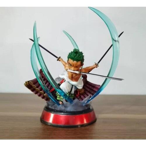 One Piece Aniem Figure GK Roronoa Zoro Action Figures kimono Shirtless Nirvana Three thousand world PVC Model Figure Doll toys