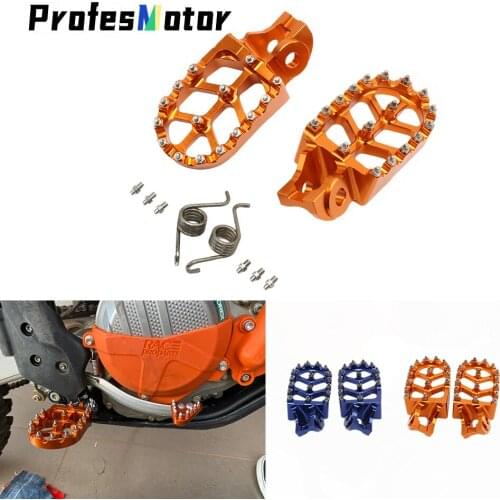 FootRest Footpegs Foot Pegs Pedals For HONDA CR125 CR250 CRF150R CRF250R CRF250X CRF450R CRF450X CRF250L CRF250 Motorcycle