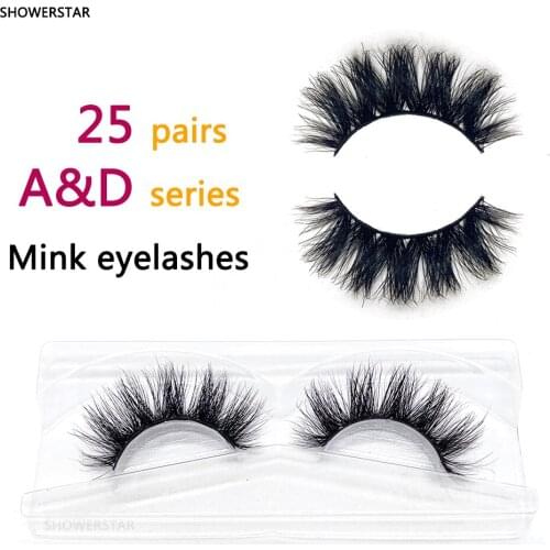Wholesale 16mm Sexysheep Lashes 3D Mink Eyelashes Natural Fluffy Extension Hair Eye Lashes 25pairs/lot No Box 16~22mm A14
