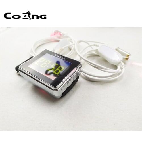 Handheld medical devices combine with traditional chinese treatment for health care 650nm nasal laser blood pressure la