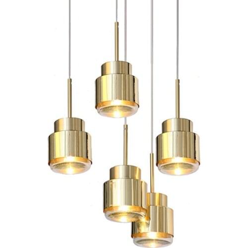 Modern industrial lamp hanging lamp iron LED pendant lights restaurant deco maison