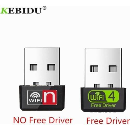 Kebidu Mini USB WiFi Adapter 150Mbps Free Driver WiFi Lan antenna Wireless Computer Network Card RTL8188GU LAN wi-fi adapter