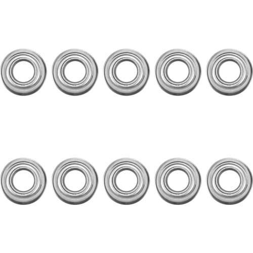 10PCS MF84ZZ LF840ZZ Shielded Flanged 4 x 8 x 3MM Model Ball Flange Bearing