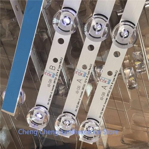 3Pieces/lot LED Strip For LG innotek drt 3.0 32"_A/B 32MB25VQ 32LB561V 100%NEW