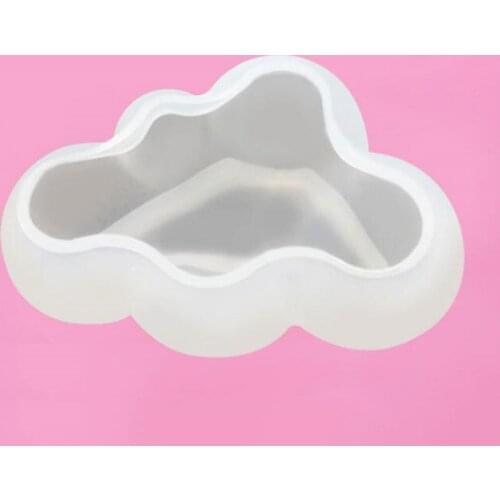 3D Cloud Shaped Cake Moulds Silicone Transparent Chocolate Fondant Candy Mold Pastry Mould DIY Baking Cake Decoration Tools
