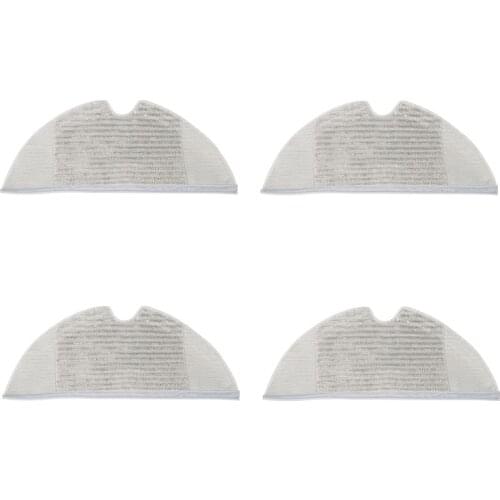4Pcs Mop Cloth for Xiaomi Mijia 1C Robot Vacuum Mop , Robotic Vacuum Cleaner Accessories Replacements