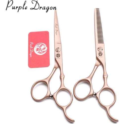 5.5" 6" Stainless Rose Gold Groomer Scissors Professional Grooming Scissors Regular Scissors Thinning Shears Hair Scissors Z9030