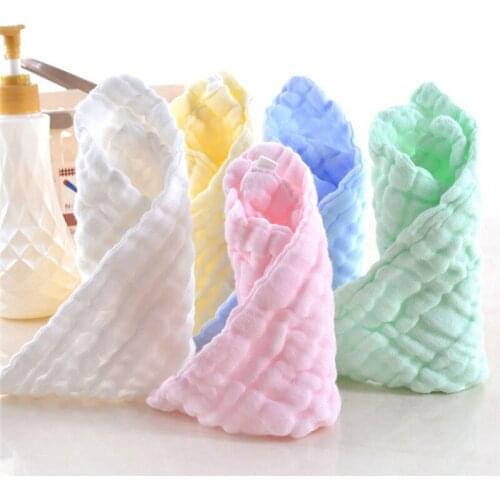 80pc/Lot 30*30 CM Baby Face Towel Sale The New Fashion 100% Cotton Candy Colors Kids Towel