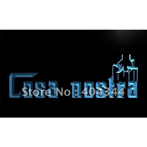 LC238- Cosa Nostra LED Neon Light Sign home decor crafts