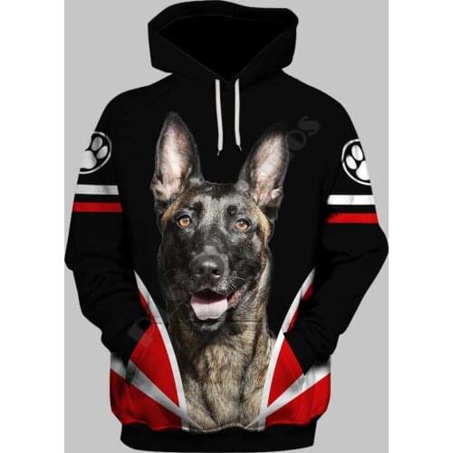 Malinois Dad 3D Printed Hoodies Fashion Pullover Men For Women Sweatshirts Funny Animals Sweater Drop Shipping