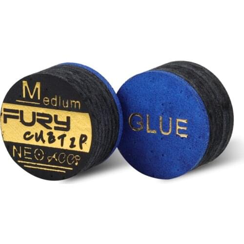 Original Fury Tip S/M Eight Layers Pool Cue Tip Authenticated 14mm Excellent Elasticity Billiard Accessories