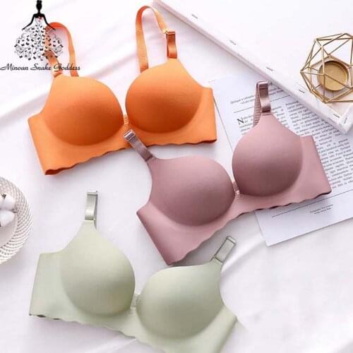Seamless Bras For Women Underwear Push Up Lingerie Seamless Bralette Wireless Brassiere Comfortable Intimates ABC Cup