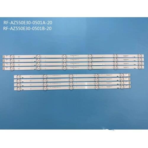 40pcs LED strip For LG 55" TV 55UJ6200 55UJ6300 RF-AZ550E30-0501A-12 0601B-20 SDL550WY LD0-910 LC550EGJ SK A4 55M9 55E388G