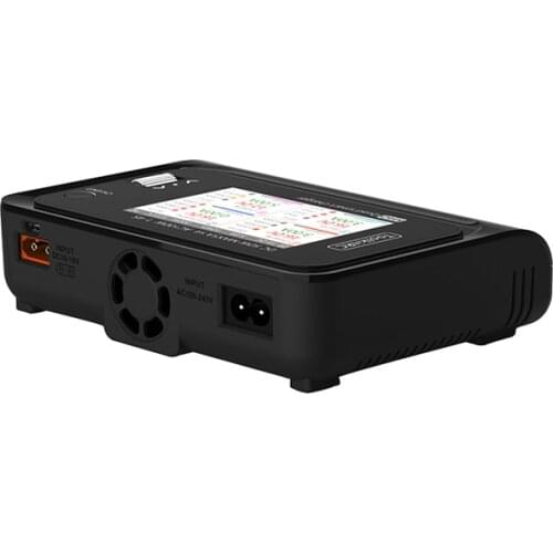 ToolkitRC M4Q 4x50W 5A AC 100W 4 Port DC XT60/XT30 Optional Smart Charge 32 Bit ARM IPS Bright Clear Wide Angle Display