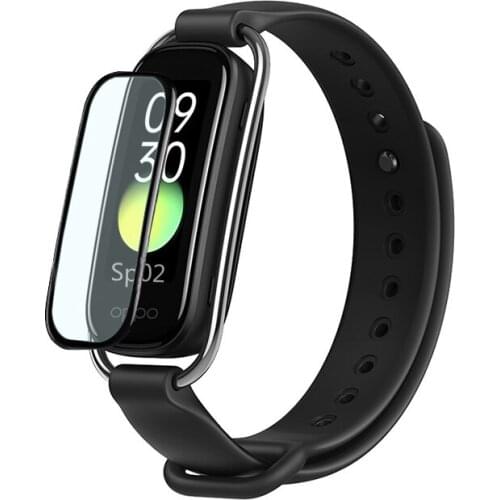 3D Curved Soft Clear Protective Film Smartband Cover For OPPO Band Style Smart Bracelet Wristband Screen Protector Accessories
