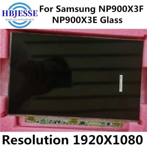 13.3" LCD Screen display panel Glass HN133WU3-100 eDP 40Pin for samsung NP900X3E NP900X3F FHD Display For BOE IPS FOG HN133WU3