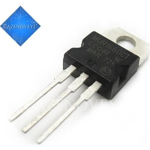 1pcs/lot MUR1660CTR MUR1660CTA MUR1660 TO-220 In Stock