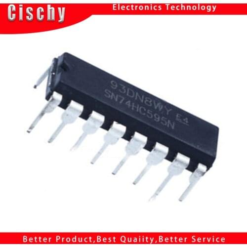 10PCS SN74HC595N DIP16 SN74HC595 DIP 74HC595N 74HC595 new and original IC