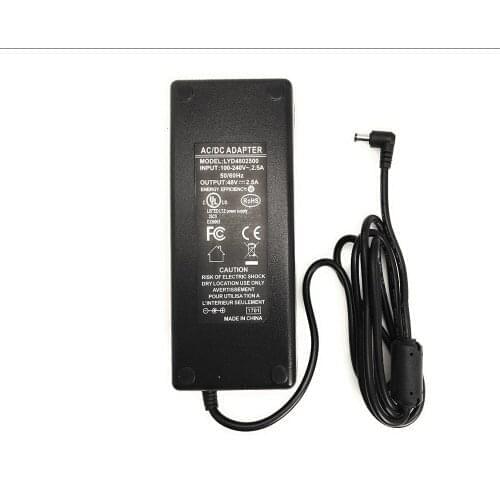 48V 120W POE Injector Adapter for POE injector, high voltage 48volt 120watt power supply