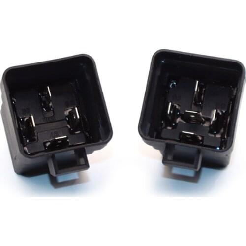 Automobile Relay Sealed Waterproof Integrated Wired DC12V 40A 5Pin 4Pin Auto Relay + Holder With 140mm Length Wires