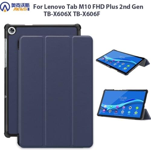 Case for Lenovo Tab M10 Plus, TB-X606X TB-X606F,10.3 Folding Cover for Lenovo M10 FHD 2nd Gen Slim Leather 10.3 Inch case 2020